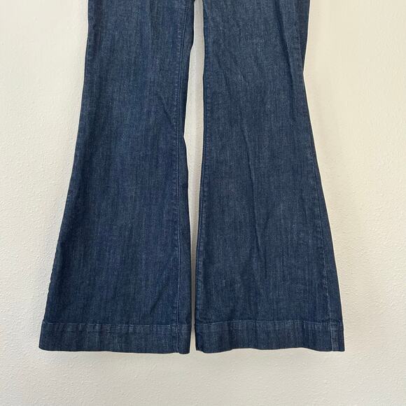 Vintage Mossimo low rise wide leg trousers denim jeans Y2K retro preppy cute 4 - Picture 5 of 12